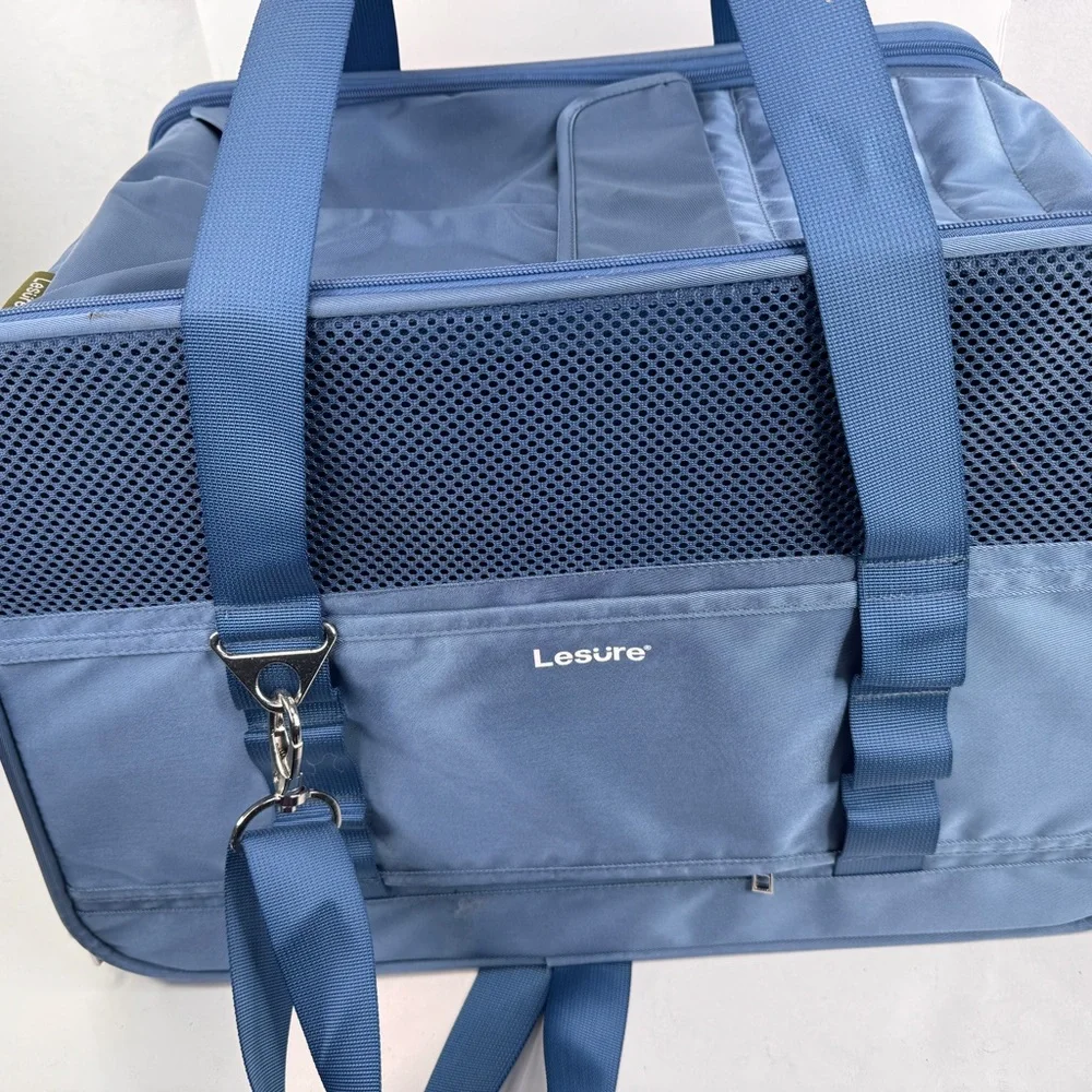 Lesure Collapsible Dog Crate Backpack Portable Travel Kennel Small Animal Pocket